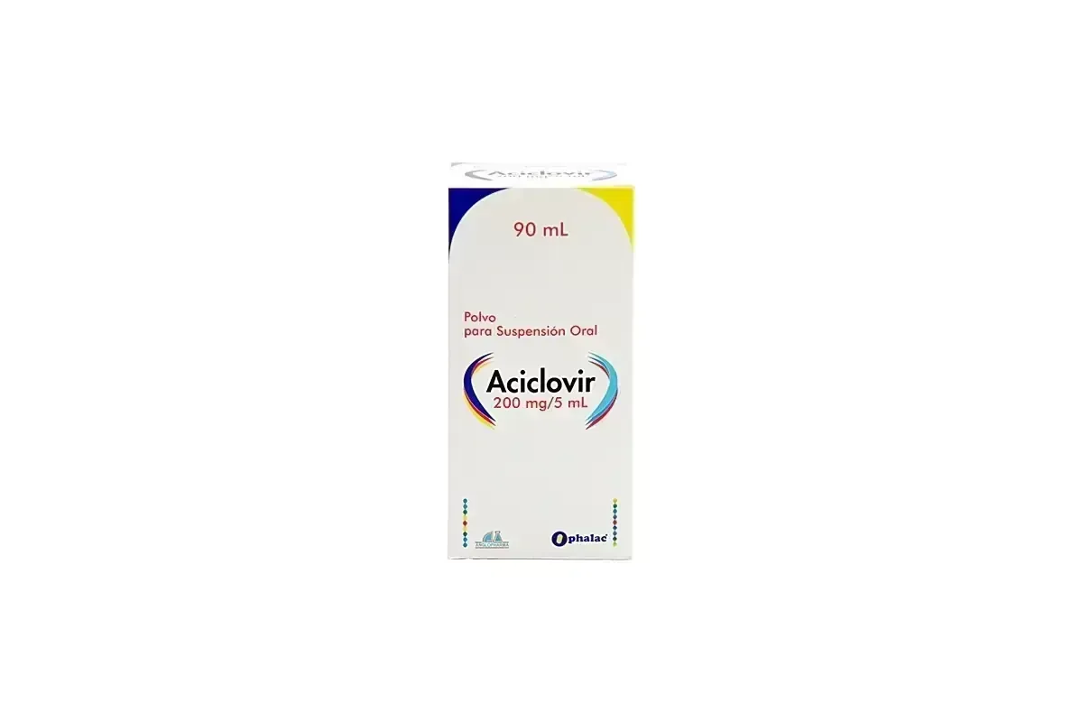 ACICLOVIR POLVO 200 MG/ML X 90 ML ANG