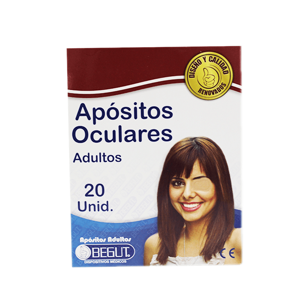APOSITO OCULAR ADULTO X 20 BEGUT