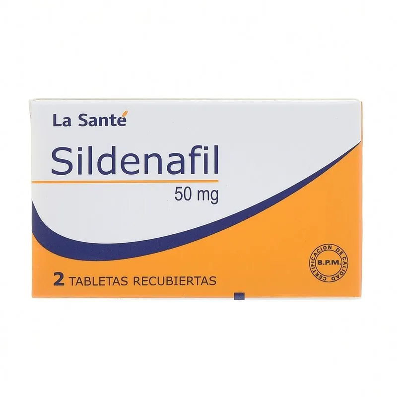 SILDENAFIL 50 MG X 2 TAB.LASANTE