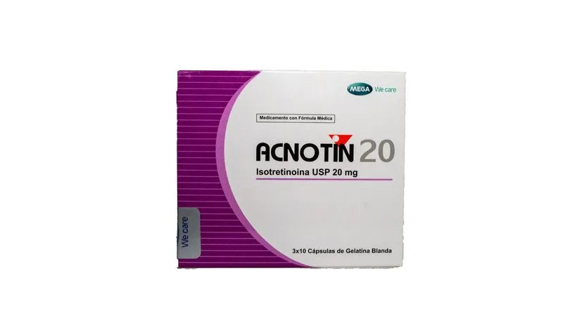 ACNOTIN 20 "ISOTRETINOINA" X 30 CAPS