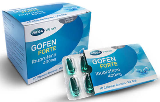 GOFEN FORTE (IBUPROFENO) 400 MG X 60 CAP