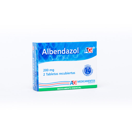 ALBENDAZOL 200MG X 2 TABS AMG