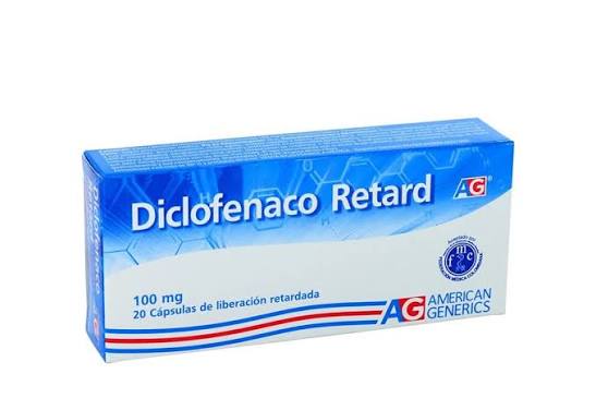DICLOFENACO RETARD 100 MG X20 CAPS AMG