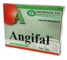 ANGIFAL (AZITROMICINA) 500 MG X 3 TBL