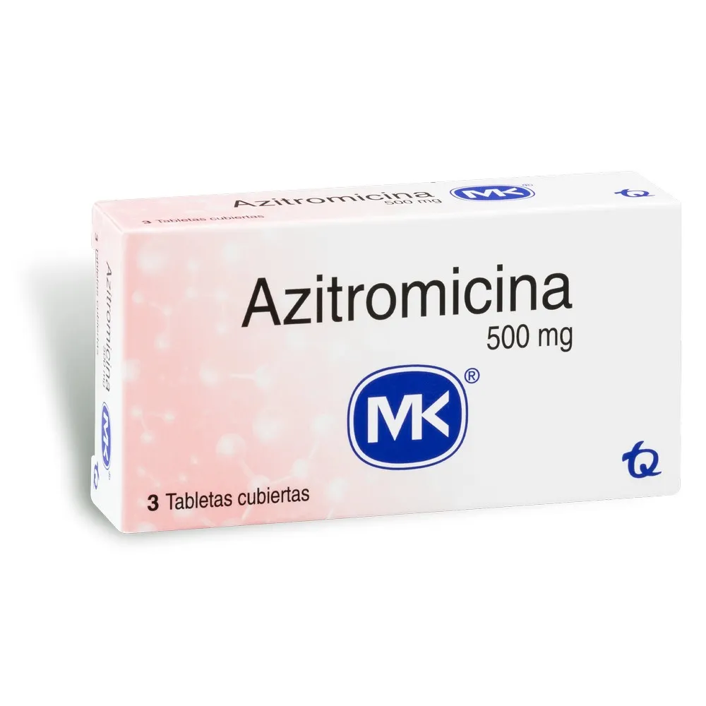 AZITROMICINA 500 MG X 3 TAB MK