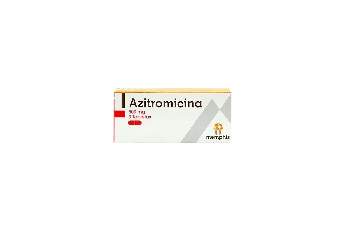 AZITROMICINA 500 MG X 3 TABS MEMPHIS