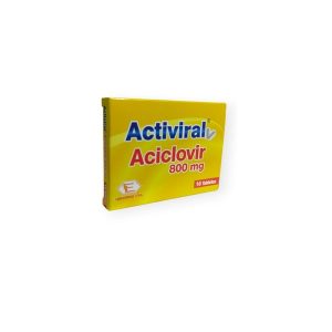 ACTIVIRAL 800 MG "ACICLOVIR" X 10 TAB