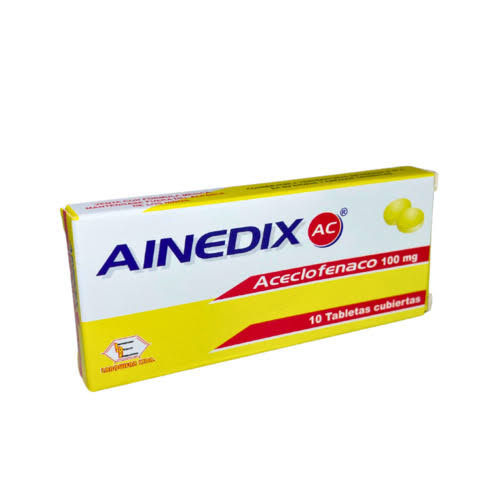 AINEDIX AC 100MG X 10TAB LABQ
