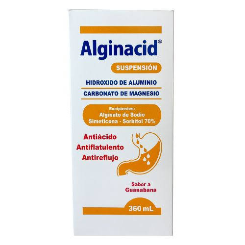 ALGINACID (HIDROX-CARBON) FCO X 360 ML