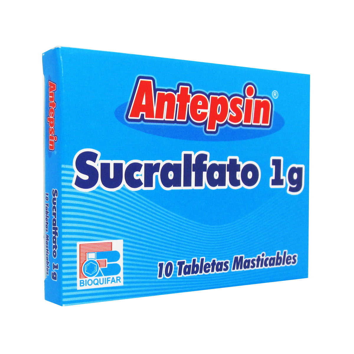 ANTEPSIN 1 MG CAJA X 10 TAB BIOQUIFAR