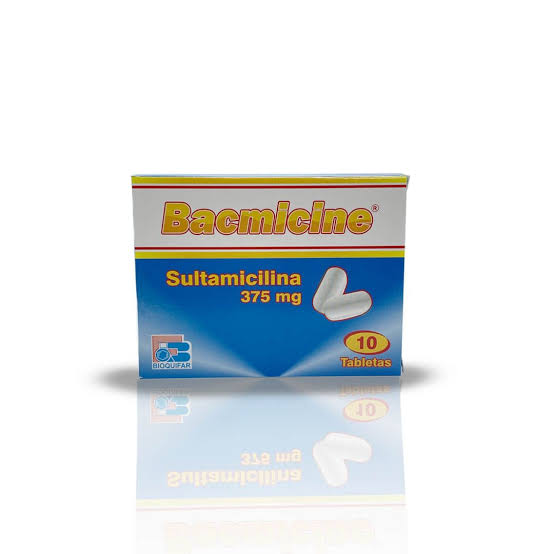 BACMICINE 375 MG CAJA X  10 TAB LABQUIF