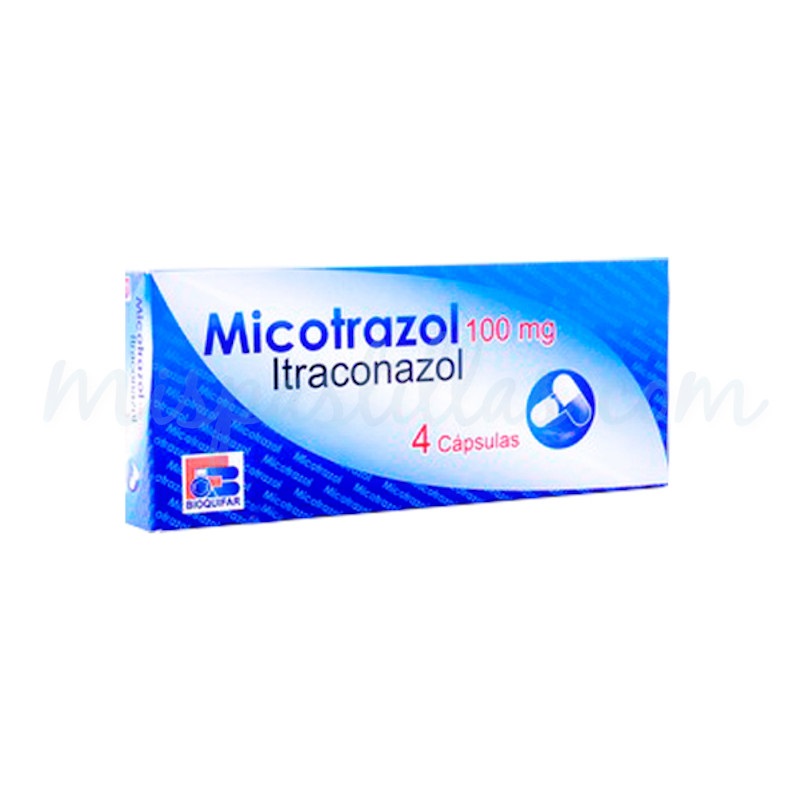 MICOTRAZOL  100 MG X 4 CAP (ITRACONAZOL)