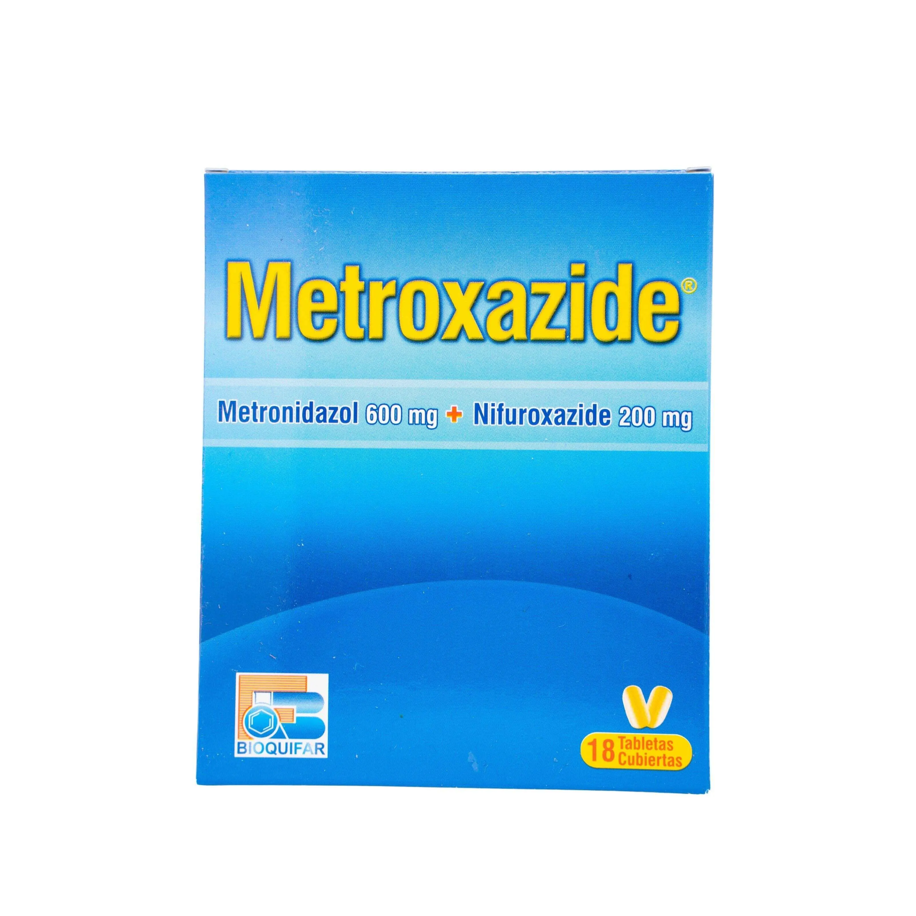 METROXAZIDE CAJA X 18 TABLETAS LABQUIFAR