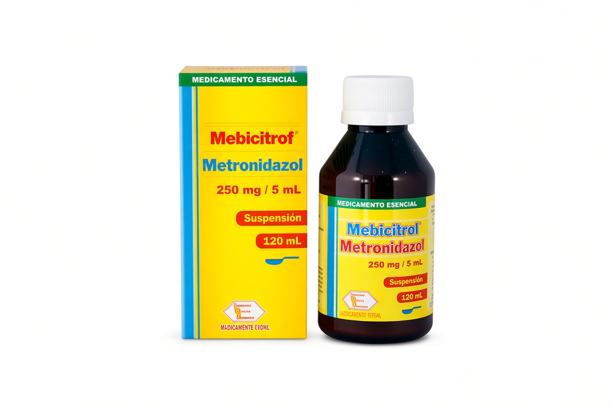 MEBICITROF (METRONIDA)250MG FCO X 120 ML