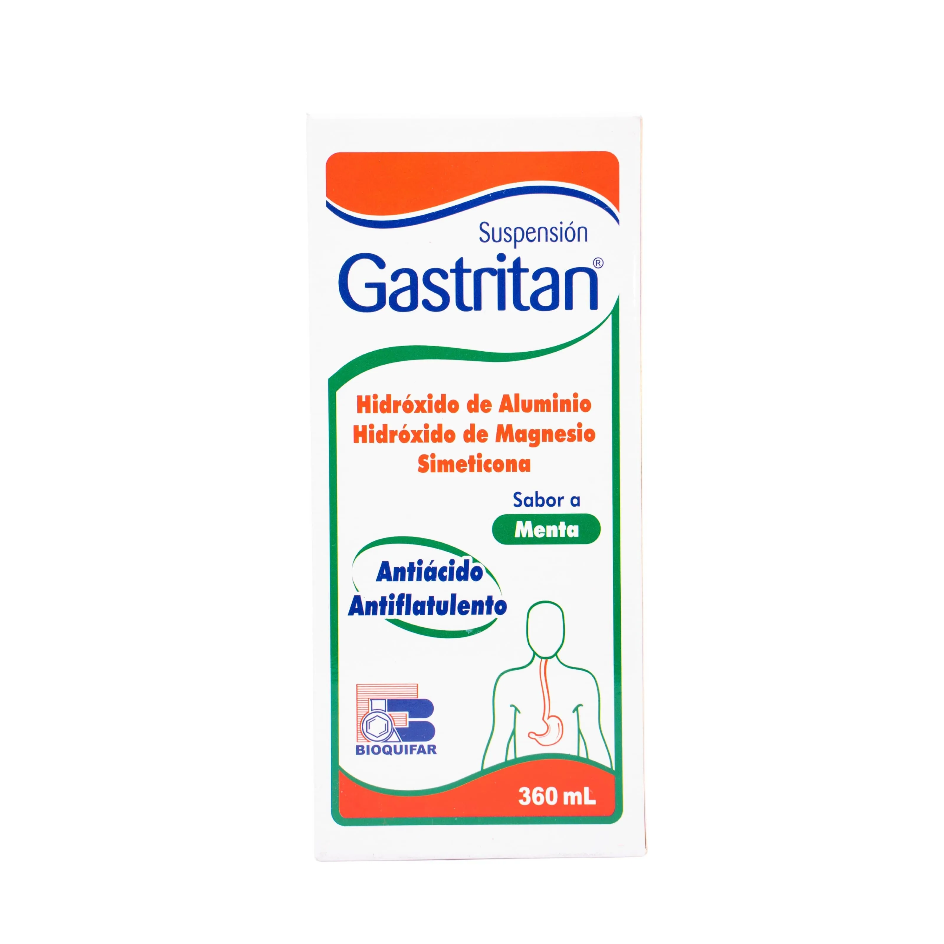GASTRITAN SUSPENSION X 360ML SABOR MENTA