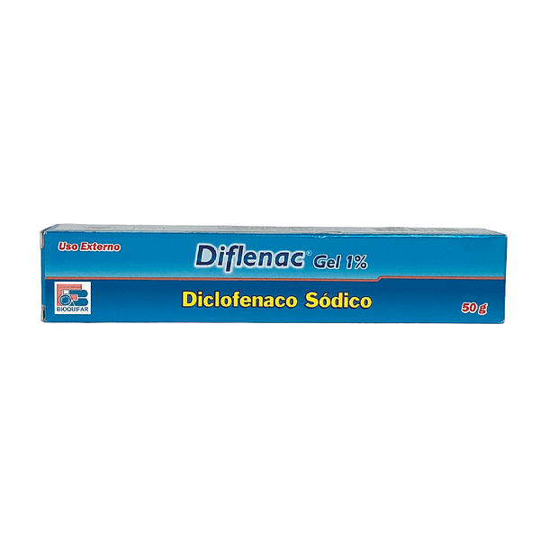 DIFLENAC GEL 1% TUBO X 50 G LABQUIFAR D