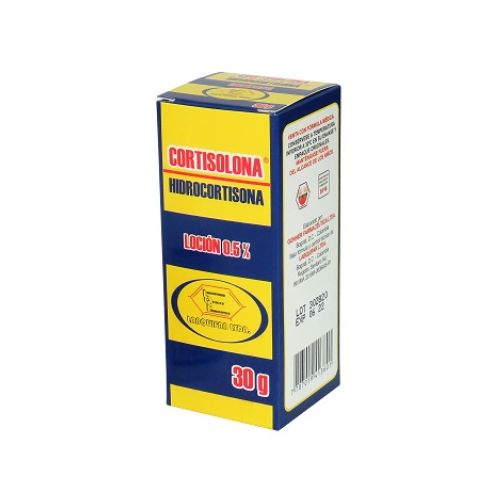 CORTISOLONA (HIDROCORTISONA) FCO X 30 ML