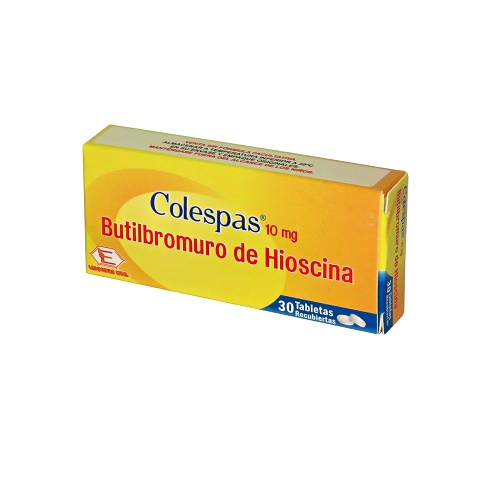 COLESPAS (HIOSCINA BB) 10MG X 30 TABS BI