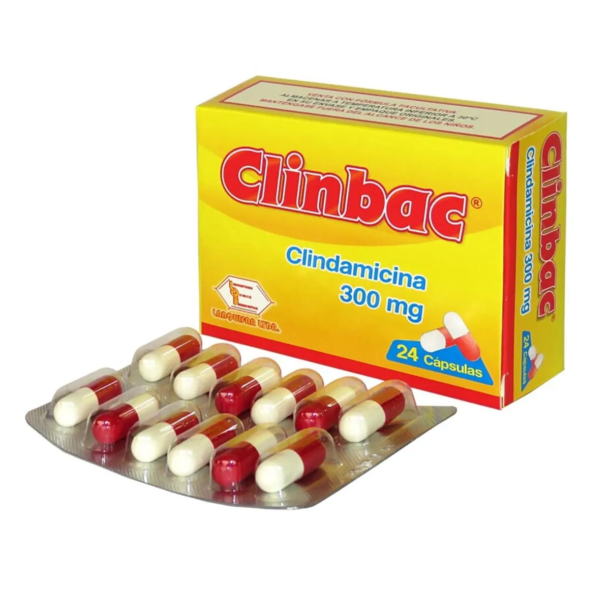 CLINBAC X 24 CAPSULAS (CLINDAMICINA)