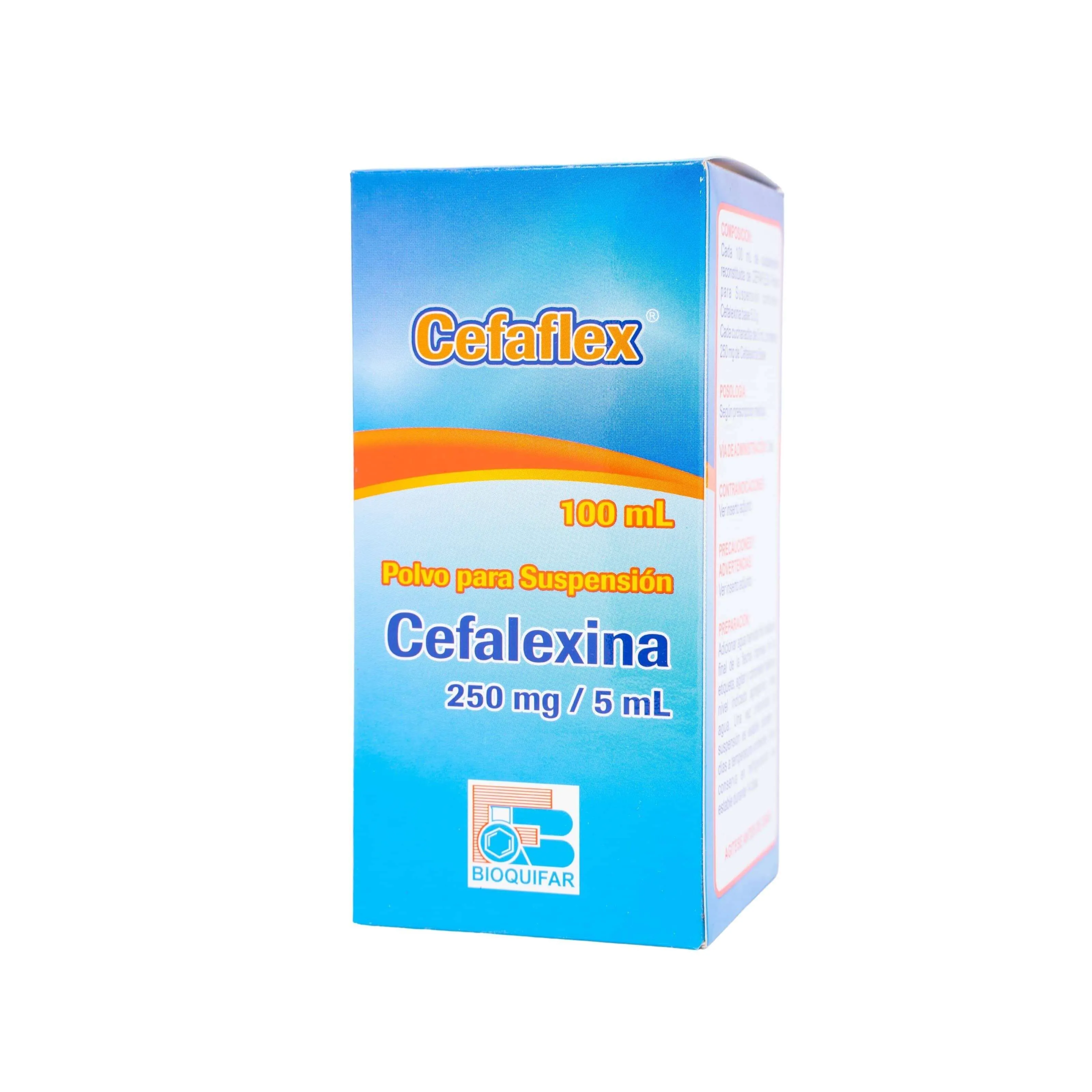 CEFAFLEX 250 MG FRASCO X 100 ML LABQUIF