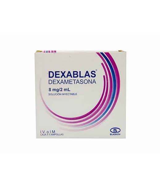 DEXABLAS 8MG CAJA X 5 AMP BLASKOV