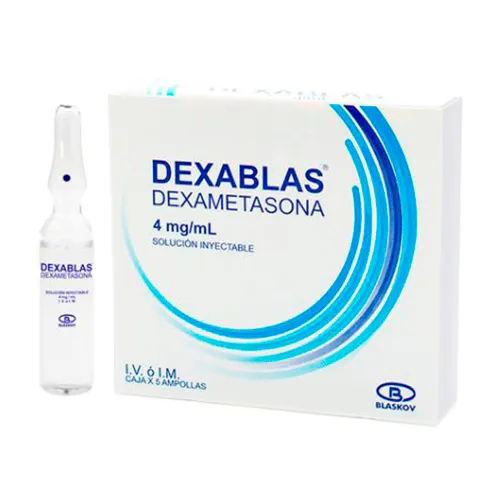 DEXABLAS 4MG CAJA X 5 AMP BLASKOV