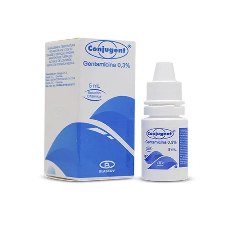 CONJUGENT (GENTAMICINA) 0.3 OFT X 5 ML