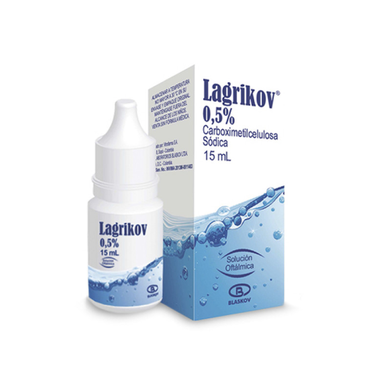 LAGRIKOV CARBOXIMET 5% OFT X 15 ML BLASK