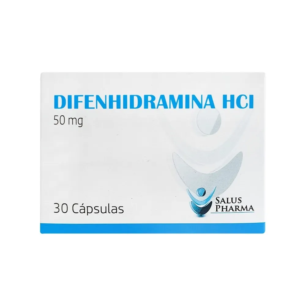 DIFENHIDRAMINA 50MG X 30 CAPS SALUS PHA