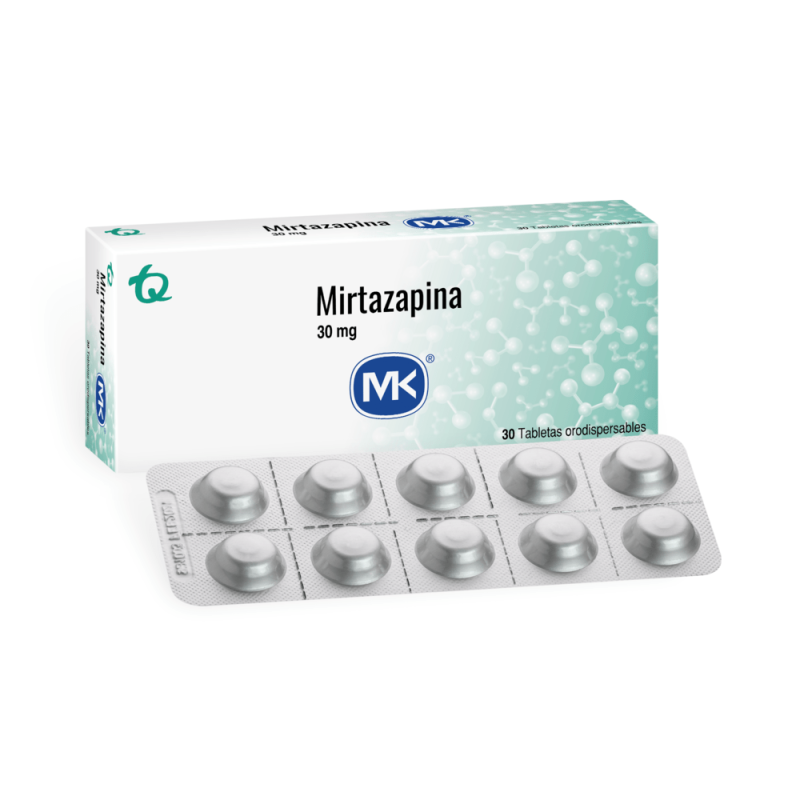 MIRTAZAPINA 30 MG X 30 TABS MK