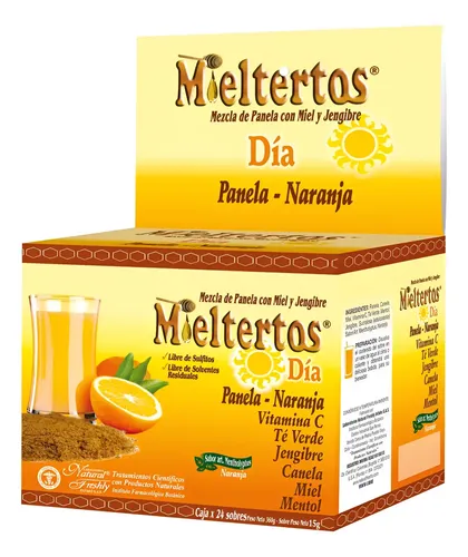 MIELTERTOS GRIPA DIA X 24 SOBRES NARANJA