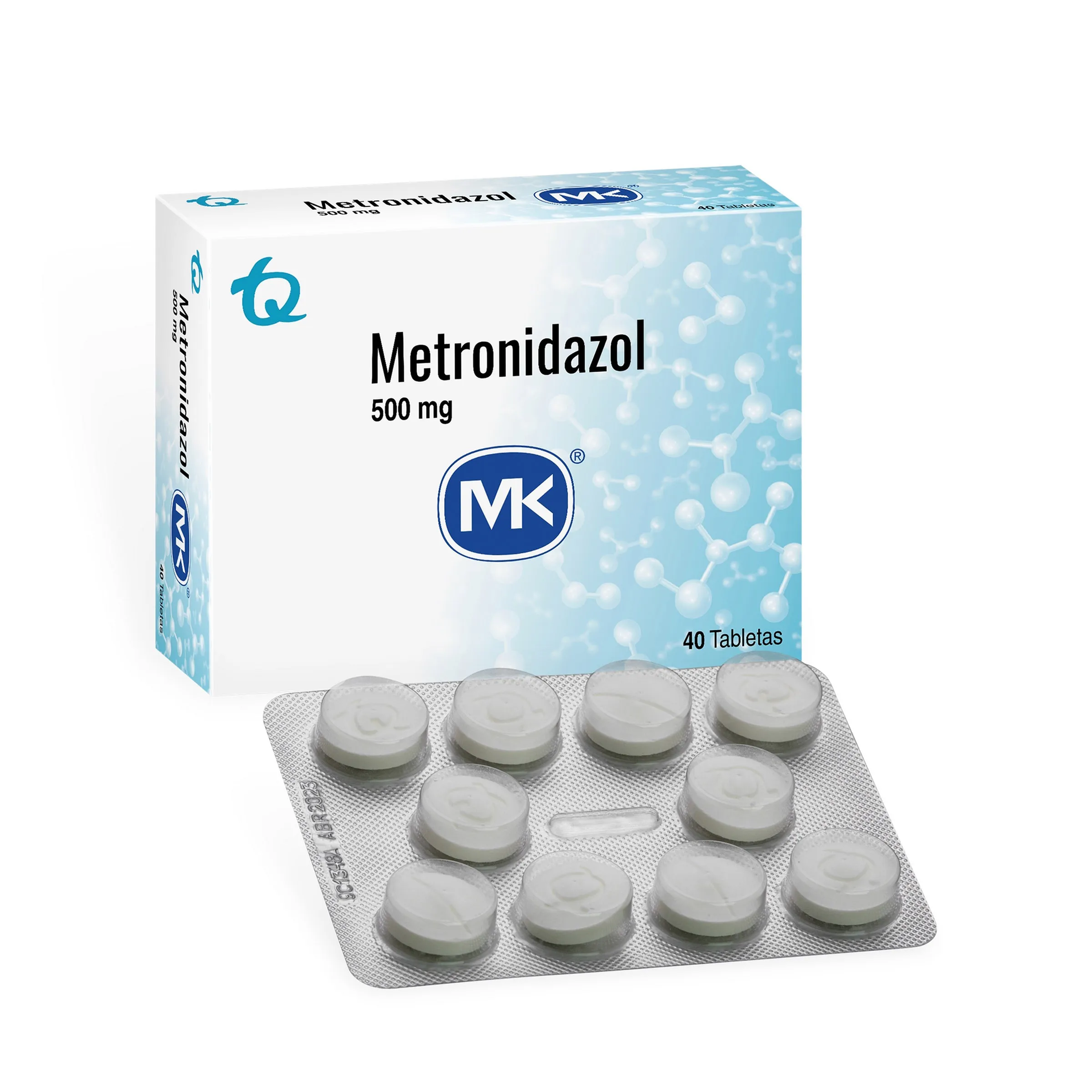 METRONIDAZOL 500 MG X 40 TABS MK