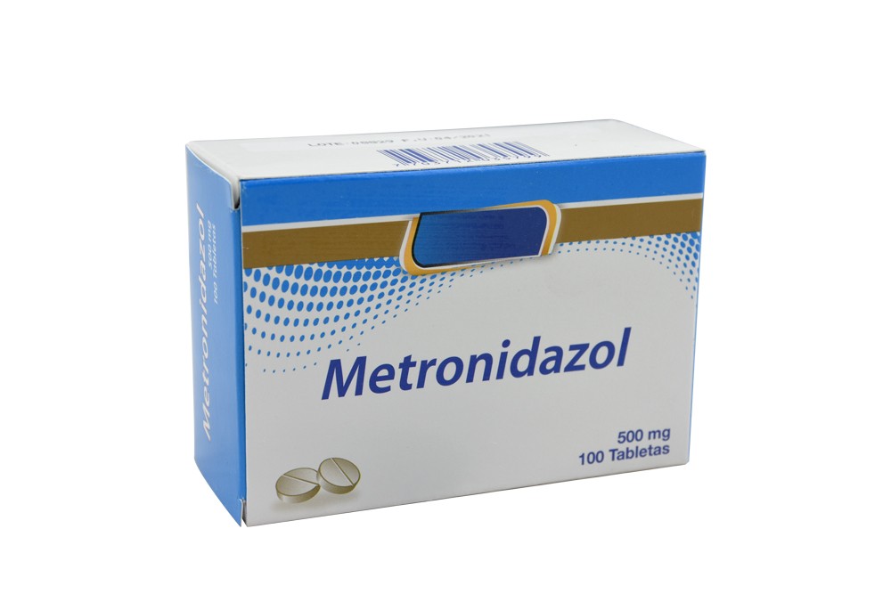 METRONIDAZOL 500 MG TABLETAS X 100 COAS