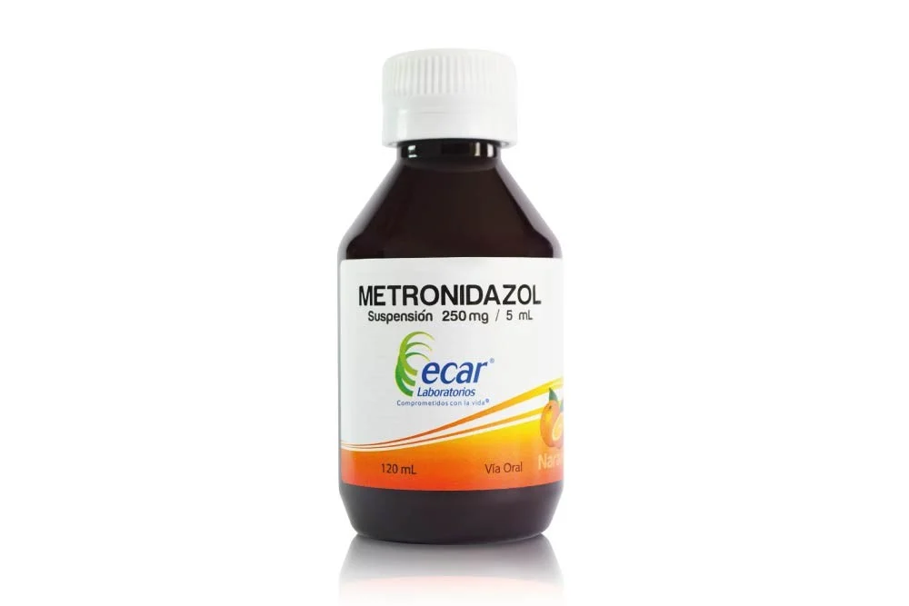 METRONIDAZOL 250MG/5ML SUSP X 120ML ECAR