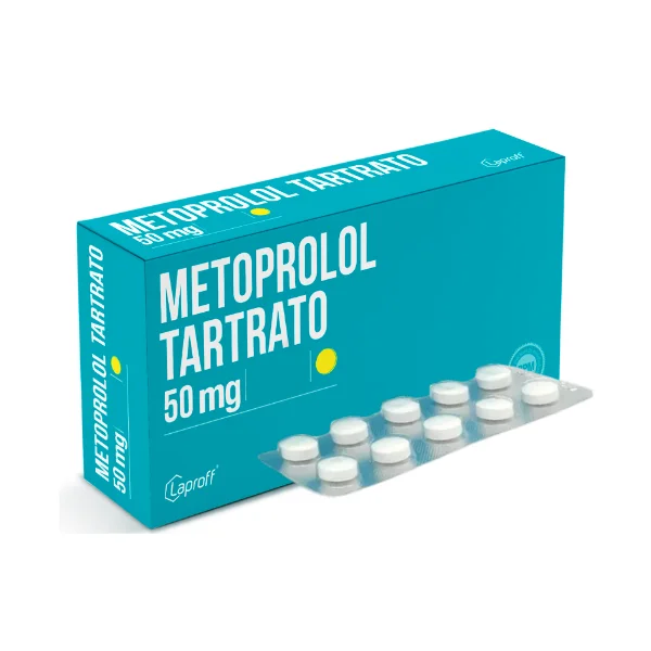 METOPROLOL TARTRATO 50 MG X 30 TAB LAPRO