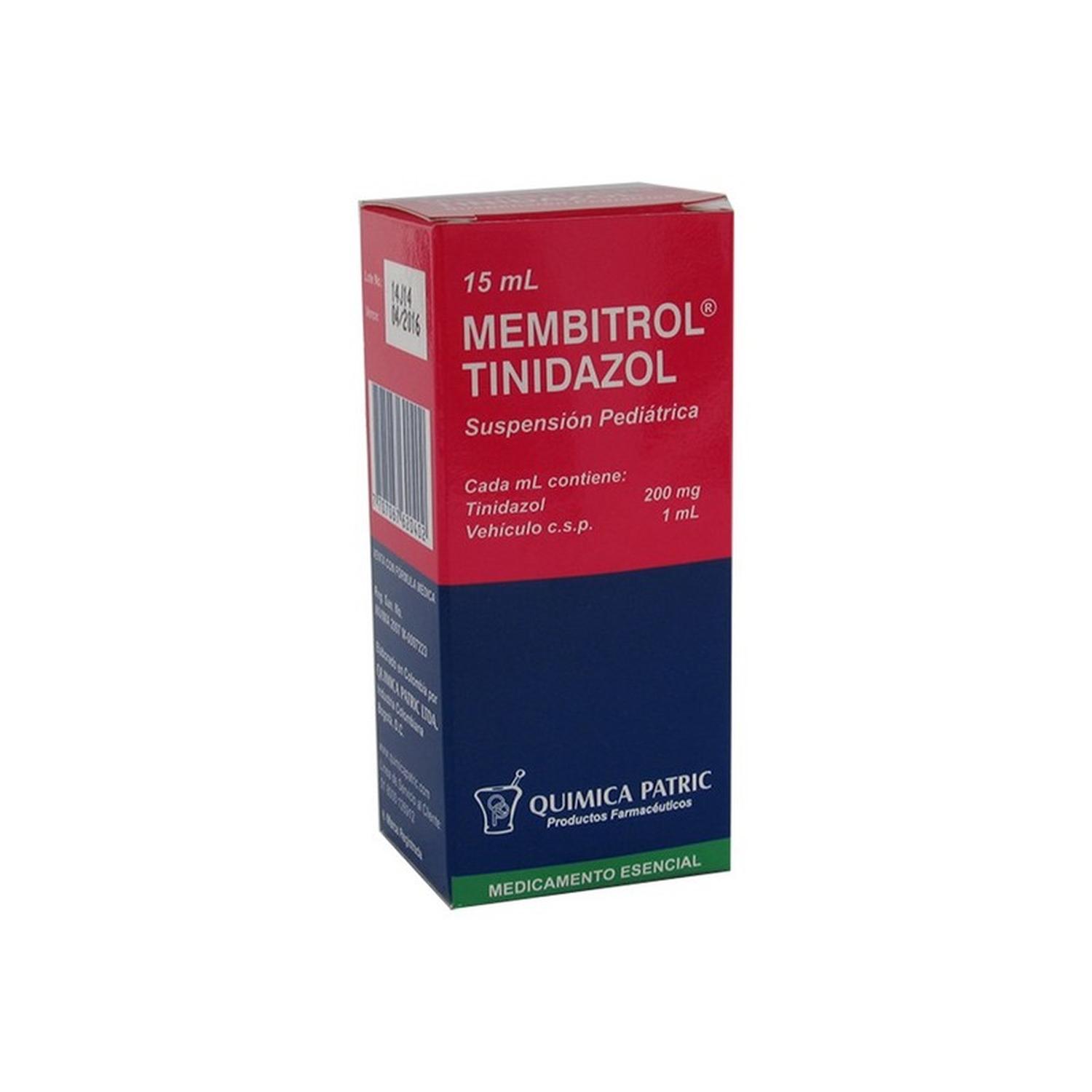 MEMBITROL "TINIDAZOL" 200MG X 15 ML SUSP