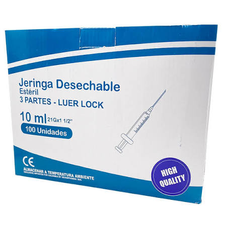 JERINGA 1 ML 29G X 100 UND BEGUT