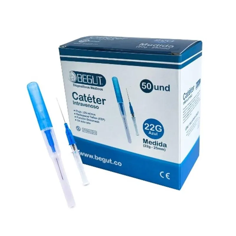 CATETER INTRAVENOSO - 22G - BEGUT