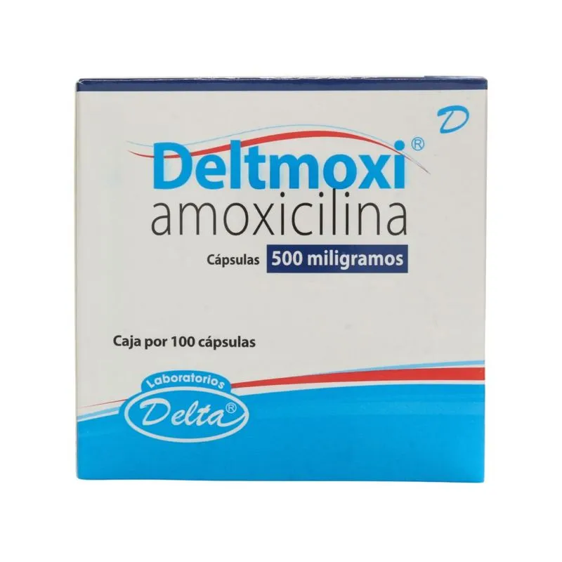 AMOXICILINA - DELTMOXI - 500MG X 100 CAP