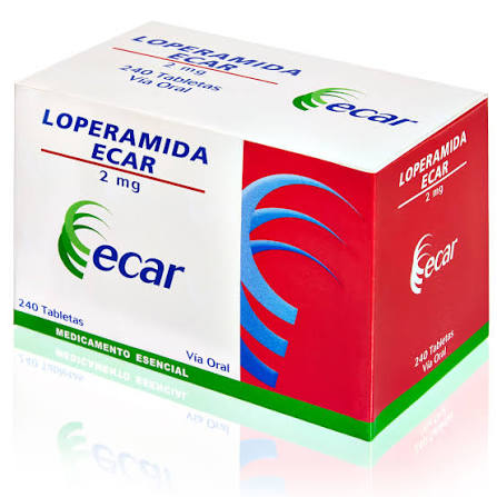 LOPERAMIDA 2 MG CAJA X 240 TAB ECAR