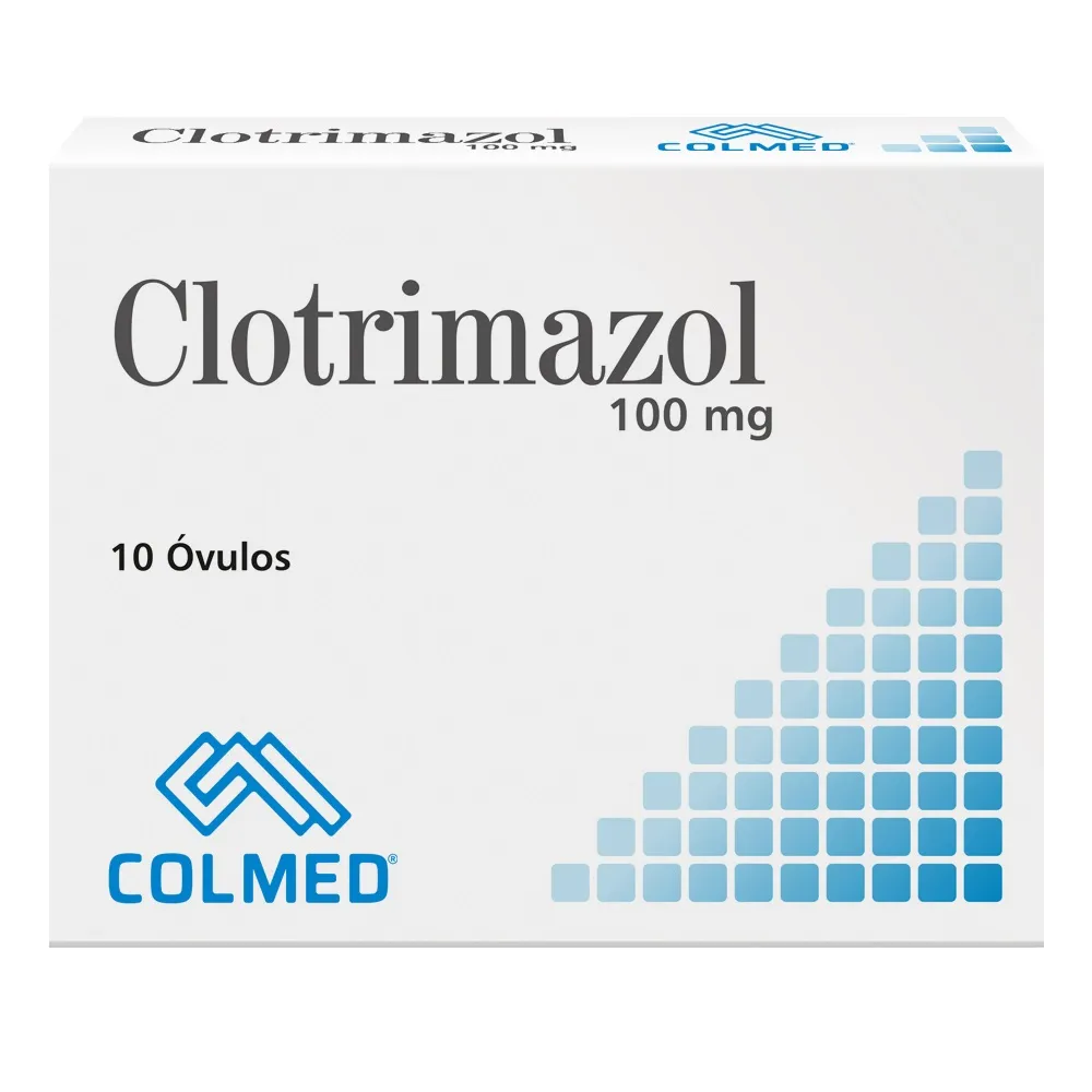 CLOTRIMAZOL X 100 MG/ 10 OVULOS COLMED