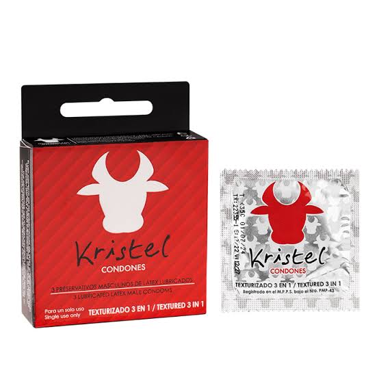 CONDONES KRISTEL TEXTURIZADO X 3 UN