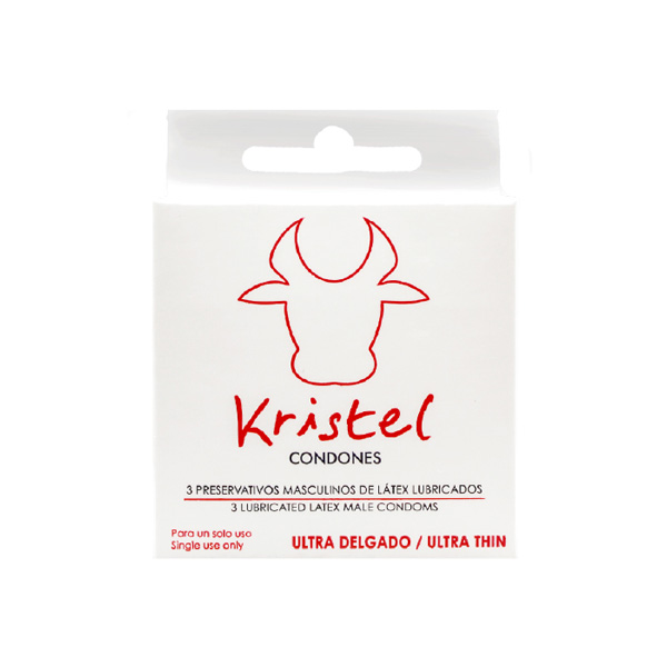 CONDONES KRISTEL ULTRA DELGADO X 3 U