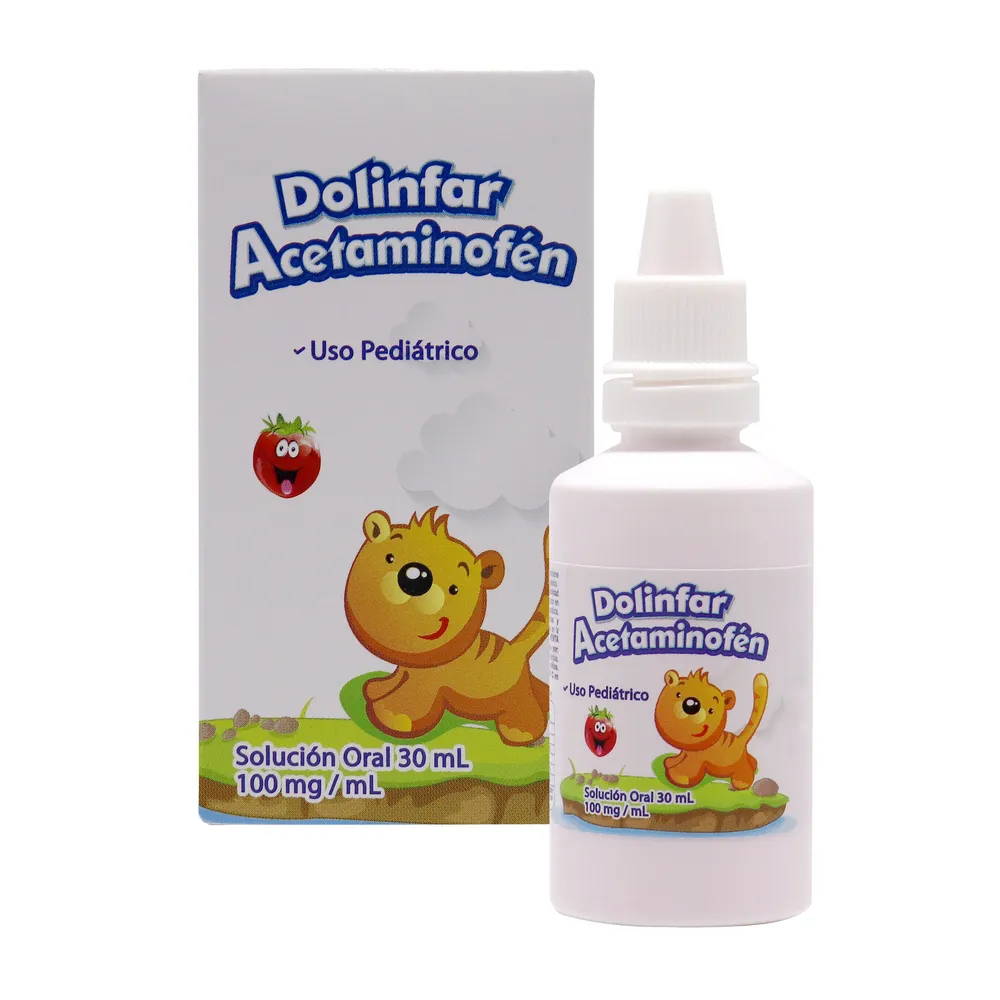 DOLINFAR "ACETAMINOFEN NIÑOS 30 ML COAS