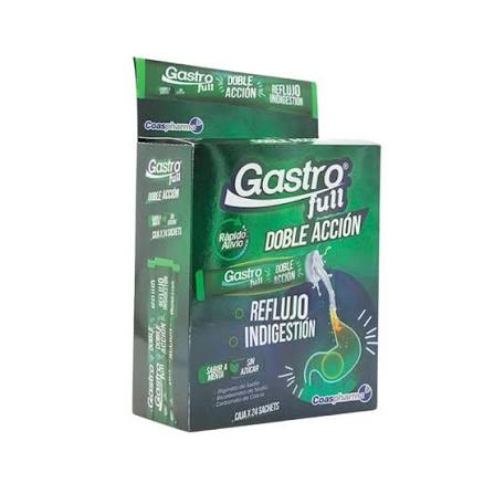 GASTROFULL DOBLE ACCION CAJA X 24 SACHET