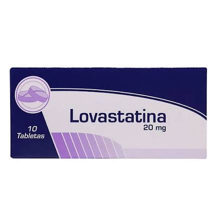 LOVASTATINA 20MG X 10 TABS COAS