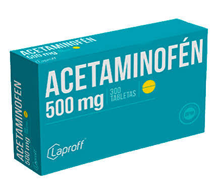 ACETAMINOFEN 500 MG X 300 TABS LAPROFF