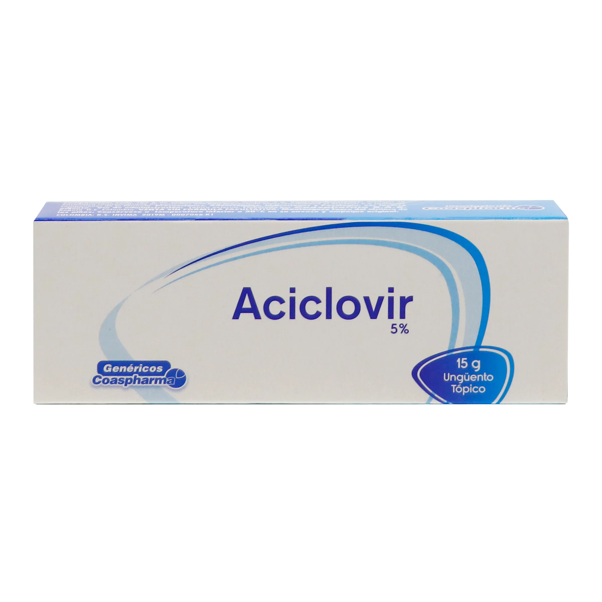 ACICLOVIR 5% UNGUENTO TUBO X 15 G COAS