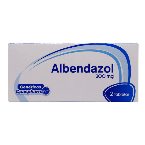 ALBENDAZOL 200 MG X 2 TABLETAS COAS