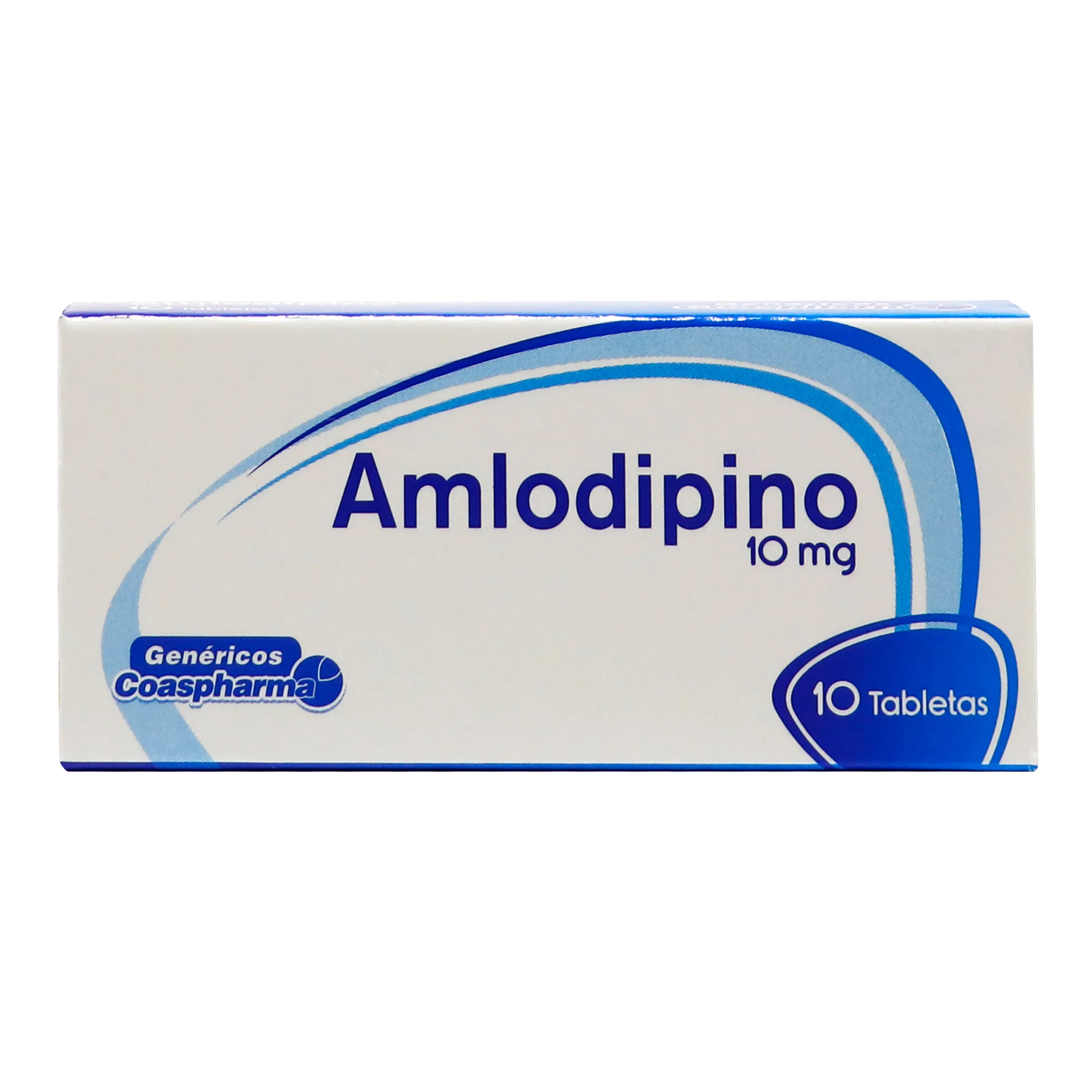 AMLODIPINO 10 MG X 10 TABS COASPHARMA